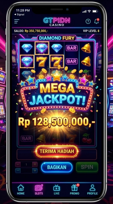 Tampilan utama aplikasi gtpidn yang menarik dan mudah digunakan.